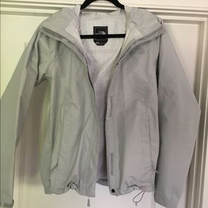 North Face wind and rain coat